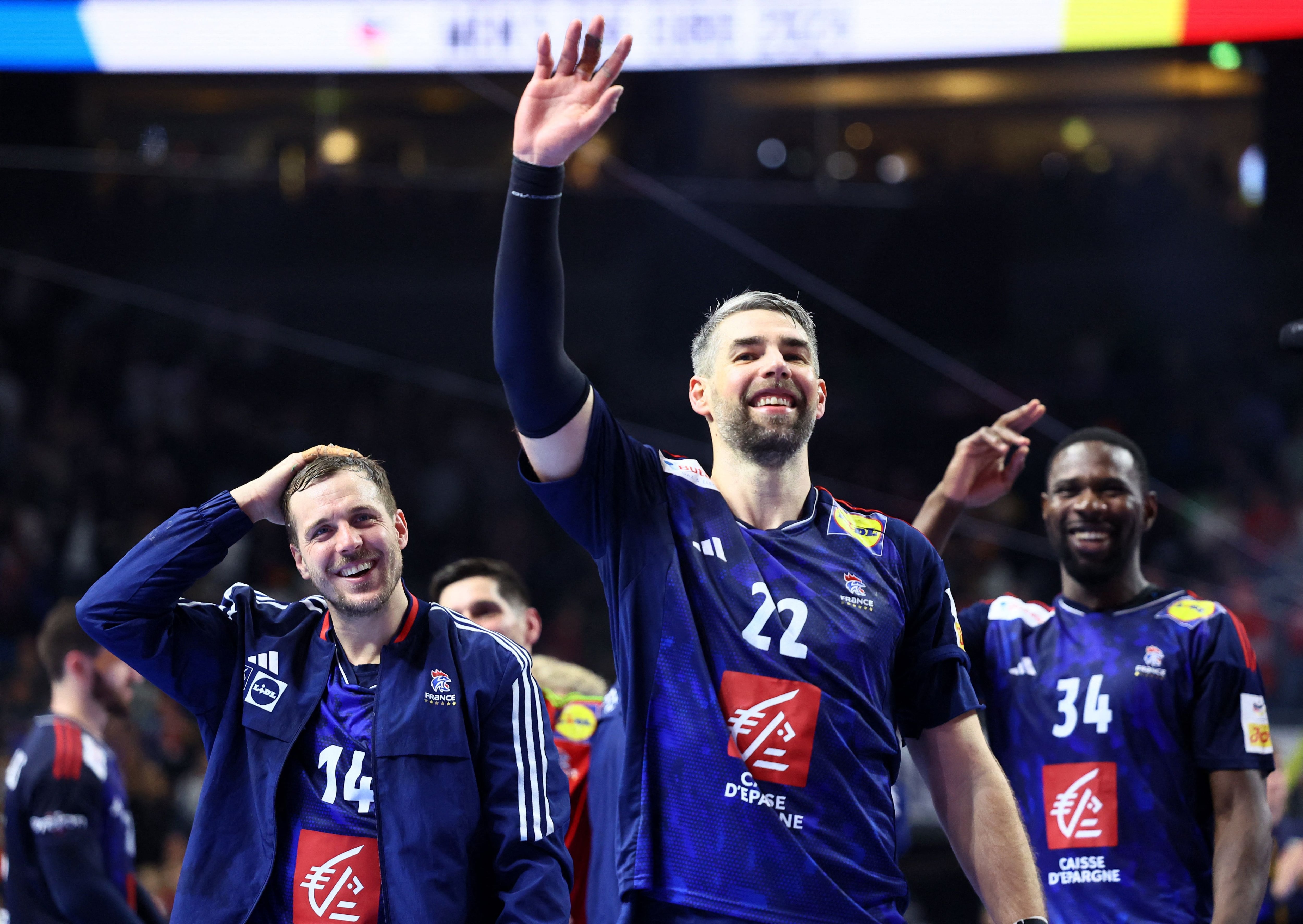 Francia logró un triunfo histórico ante Suecia en las semifinales del campeonato europeo de handball (REUTERS/Wolfgang Rattay)