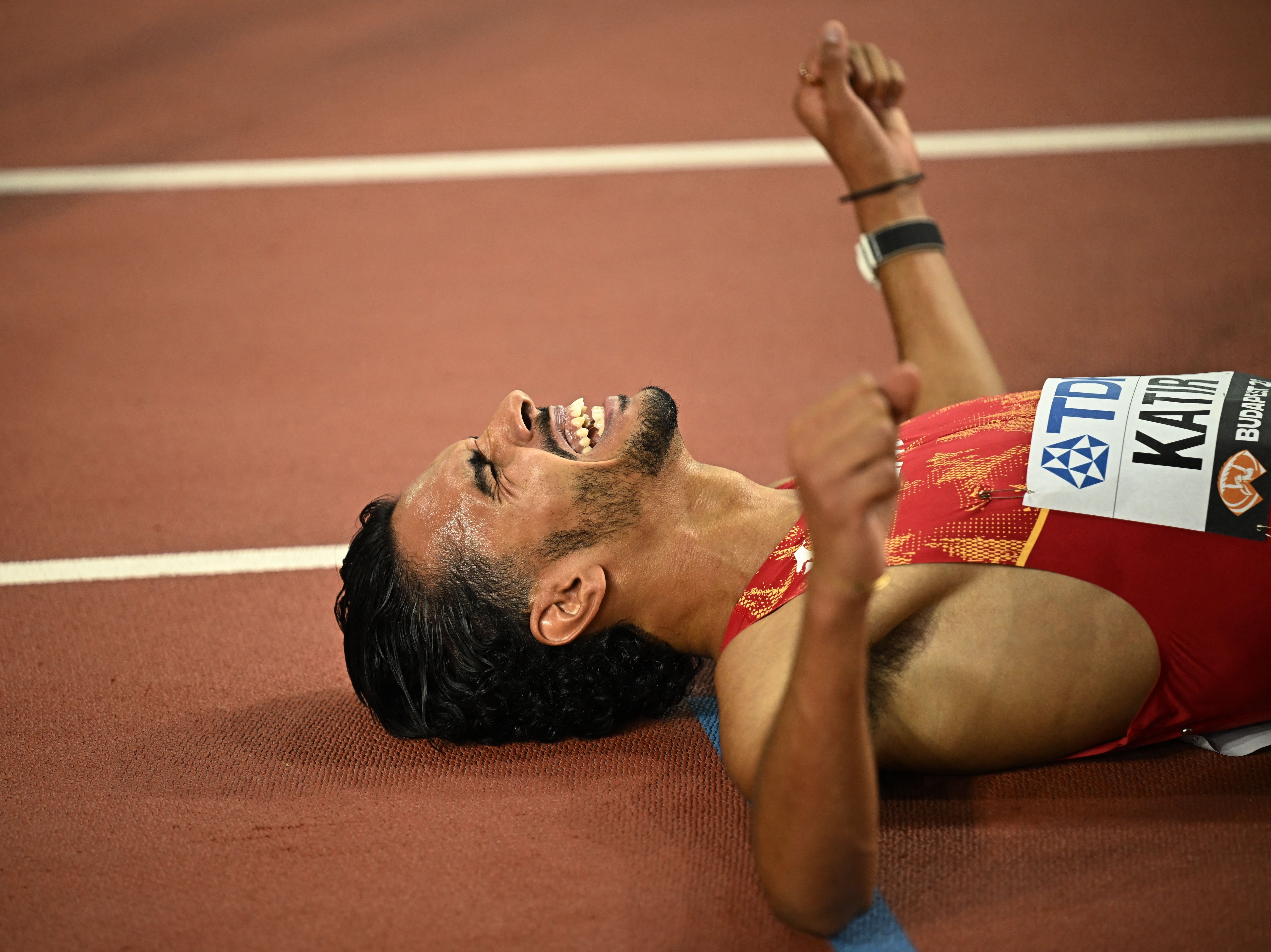 El atleta español Mohamed Katir (REUTERS/Dylan Martinez)