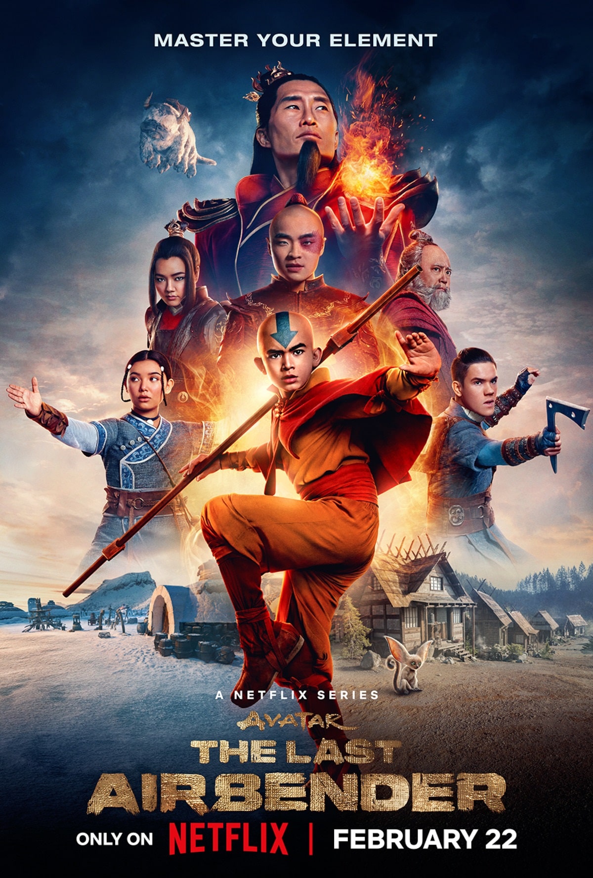 póster Avatar: La leyenda de Aang