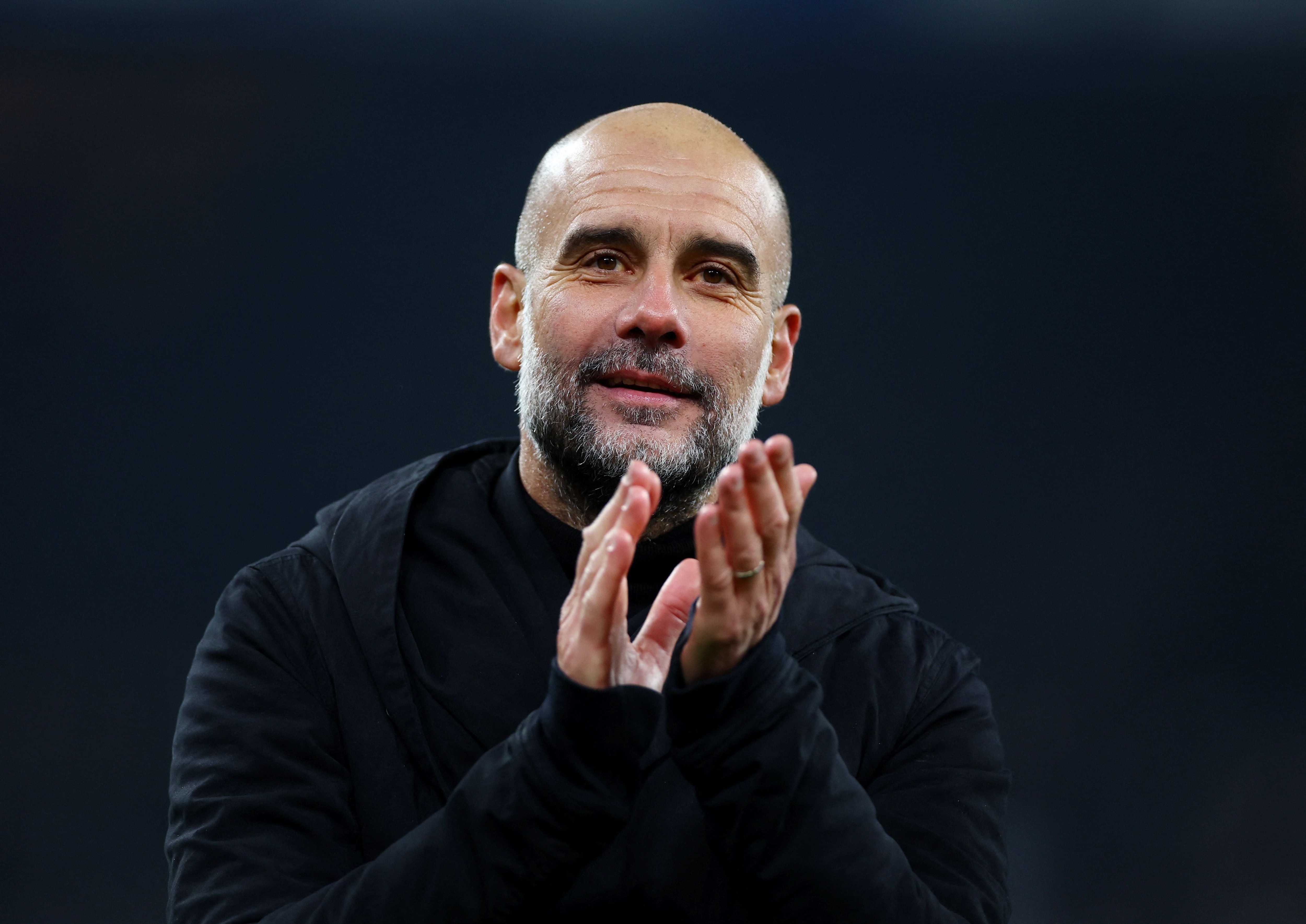 Entrenador del Manchester City, Pep Guardiola (Reuters/Matthew Childs)