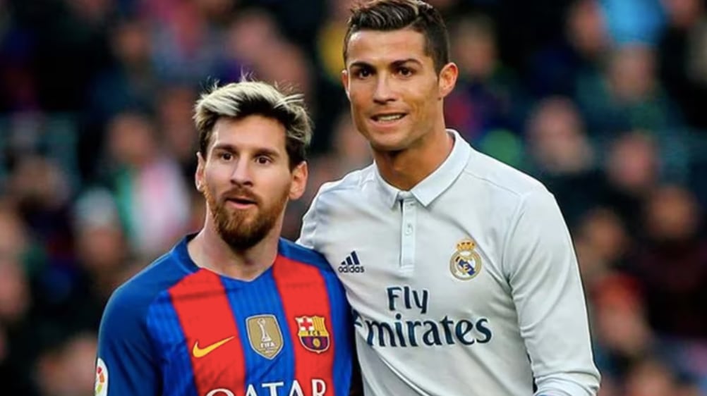 Messi y Cristiano Ronaldo.
