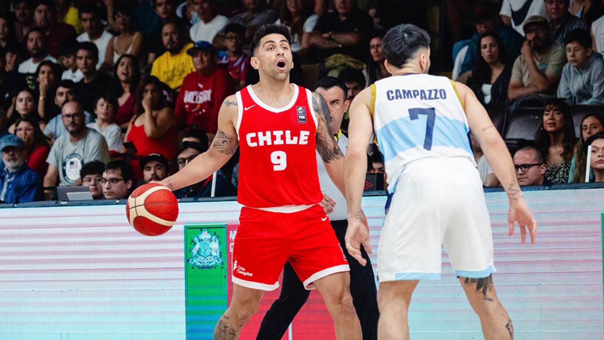 Argentina perdió con Chile por la Americup de basquet