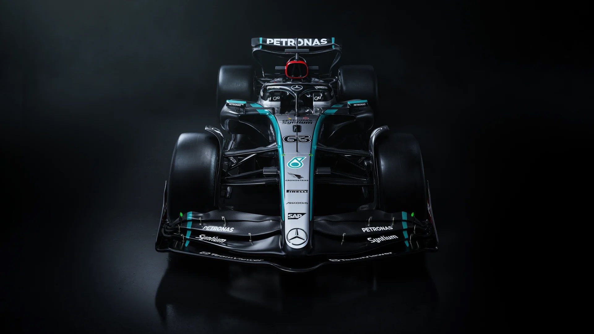 La presentación del nuevo Mercedes para la Fórmula 1 2024