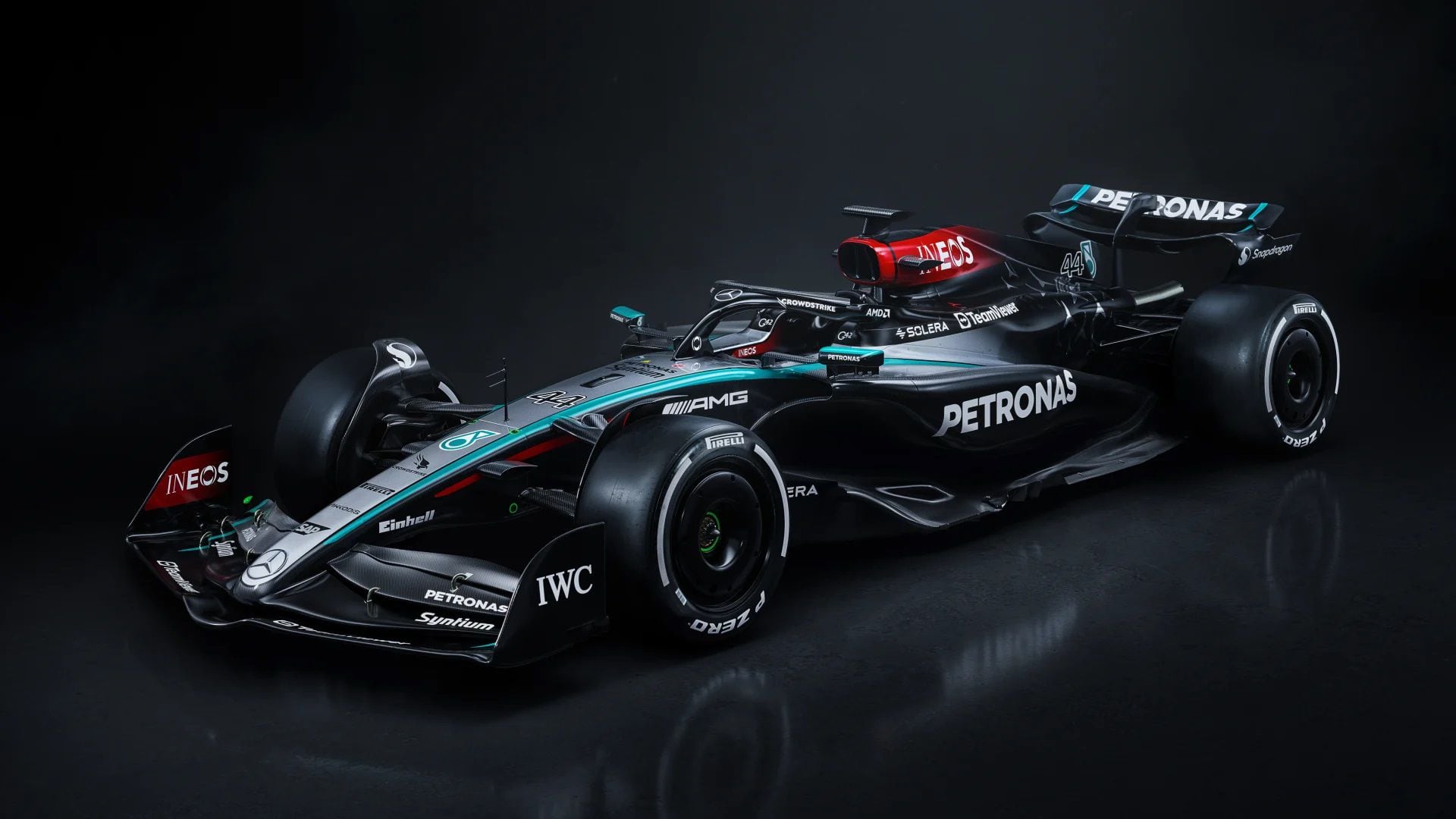 La presentación del nuevo Mercedes para la Fórmula 1 2024