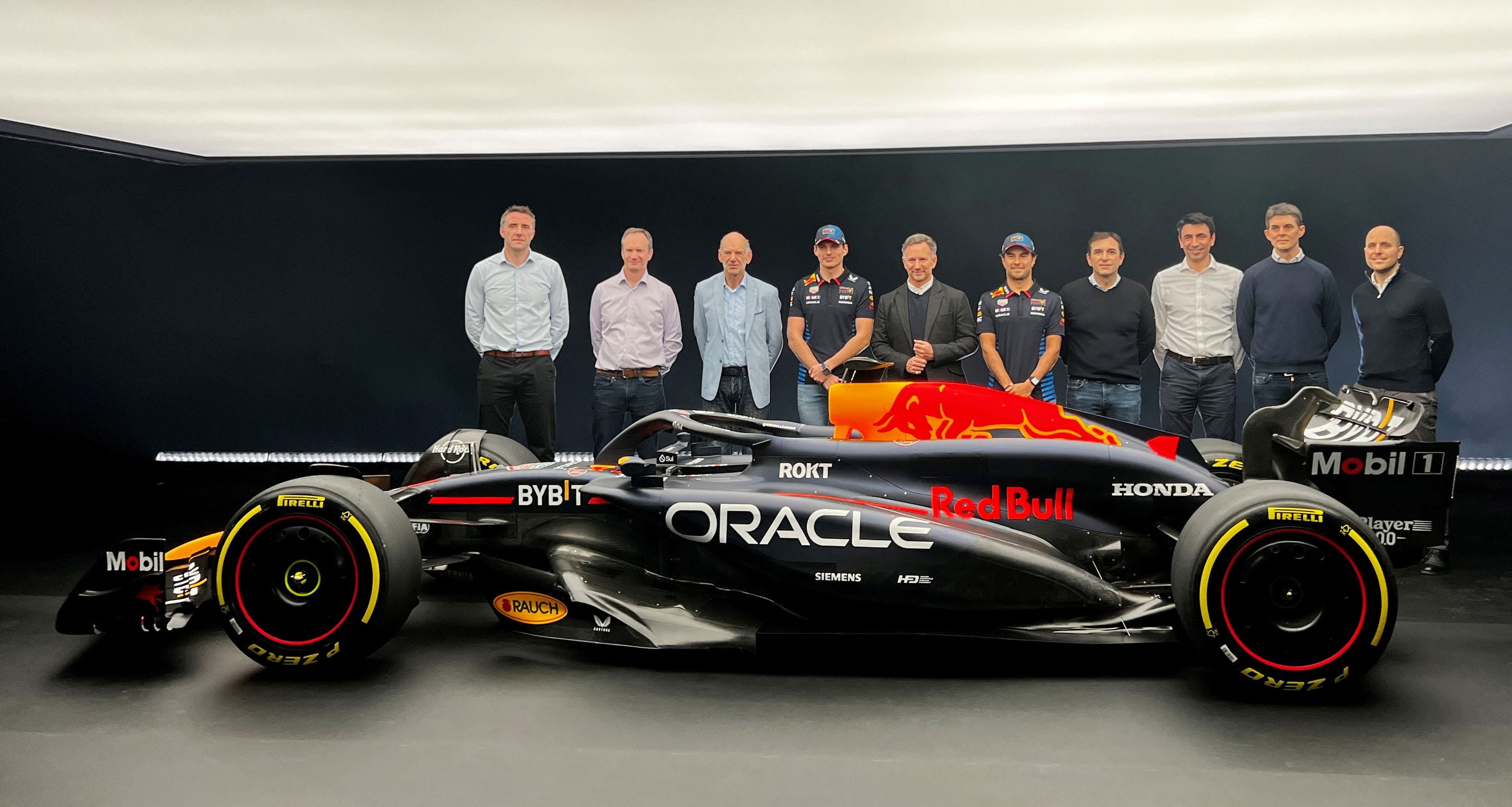 El nuevo monoplaza de Red Bull para 2024 (Reuters)