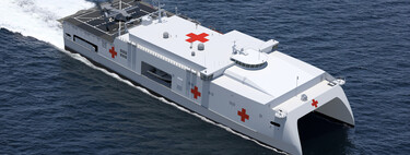 Los alucinantes barcos Bethesda, los nuevos buques médicos de la Marina de Estados Unidos 