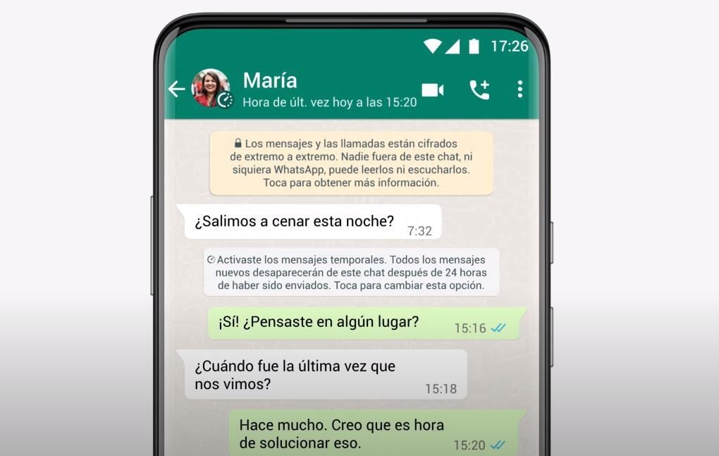 WhatsApp recientemente añadió una interfaz de configuración de privacidad en conversaciones iniciadas por números desconocidos. Foto: Europa Press.