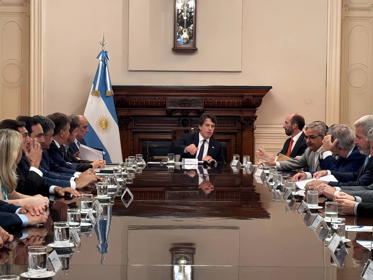 reunion Posse y Francos con gobernadores en Casa Rosada