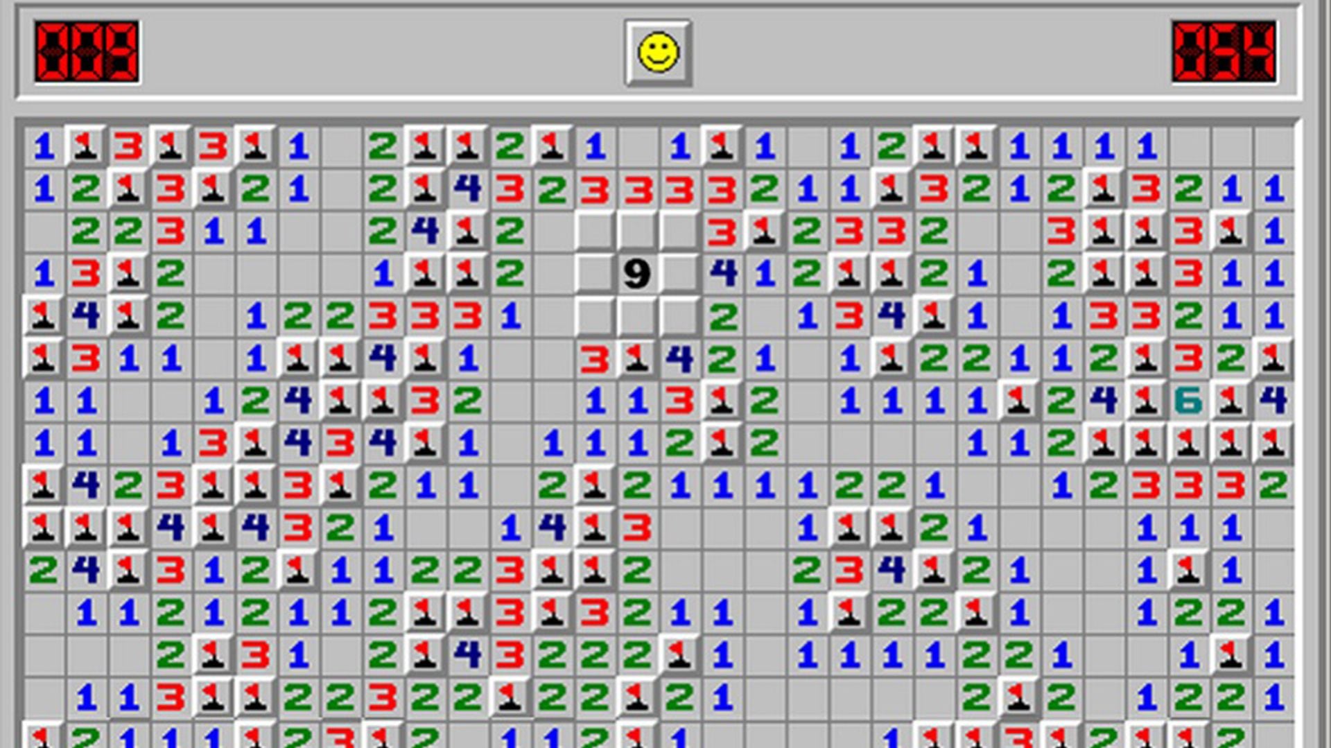 Buscaminas es un videojuego de lógica y estrategia en el que el jugador debe despejar un campo de minas sin detonar ninguna. (Microsoft)