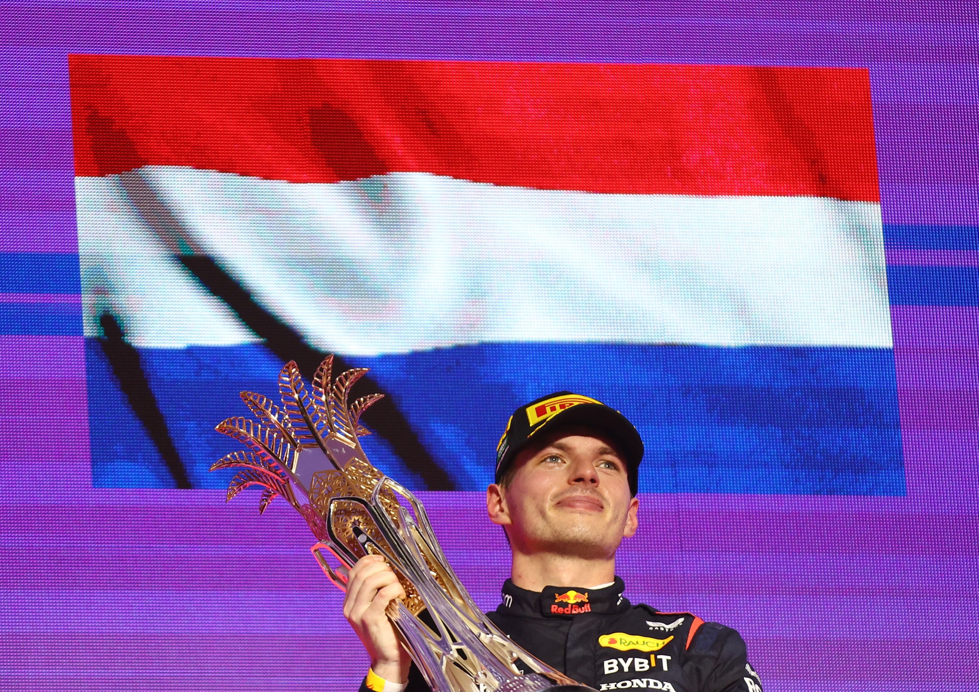 Max Verstappen ganó las primeras dos carreras de 2024 y lidera el campeonato (REUTERS/Rula Rouhana)