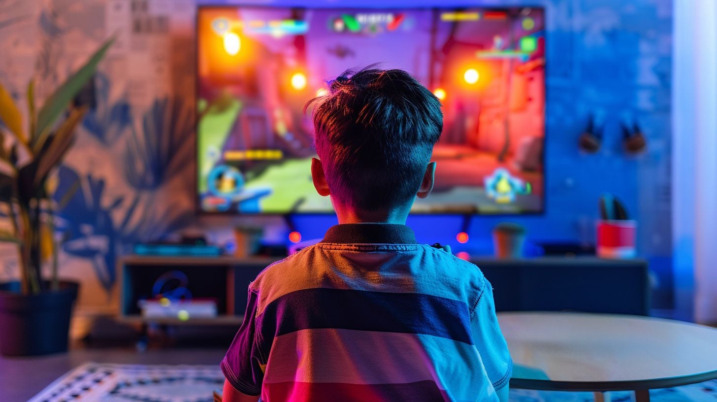 Niño jugando a un videojuego en su casa - (Imagen Ilustrativa Infobae)