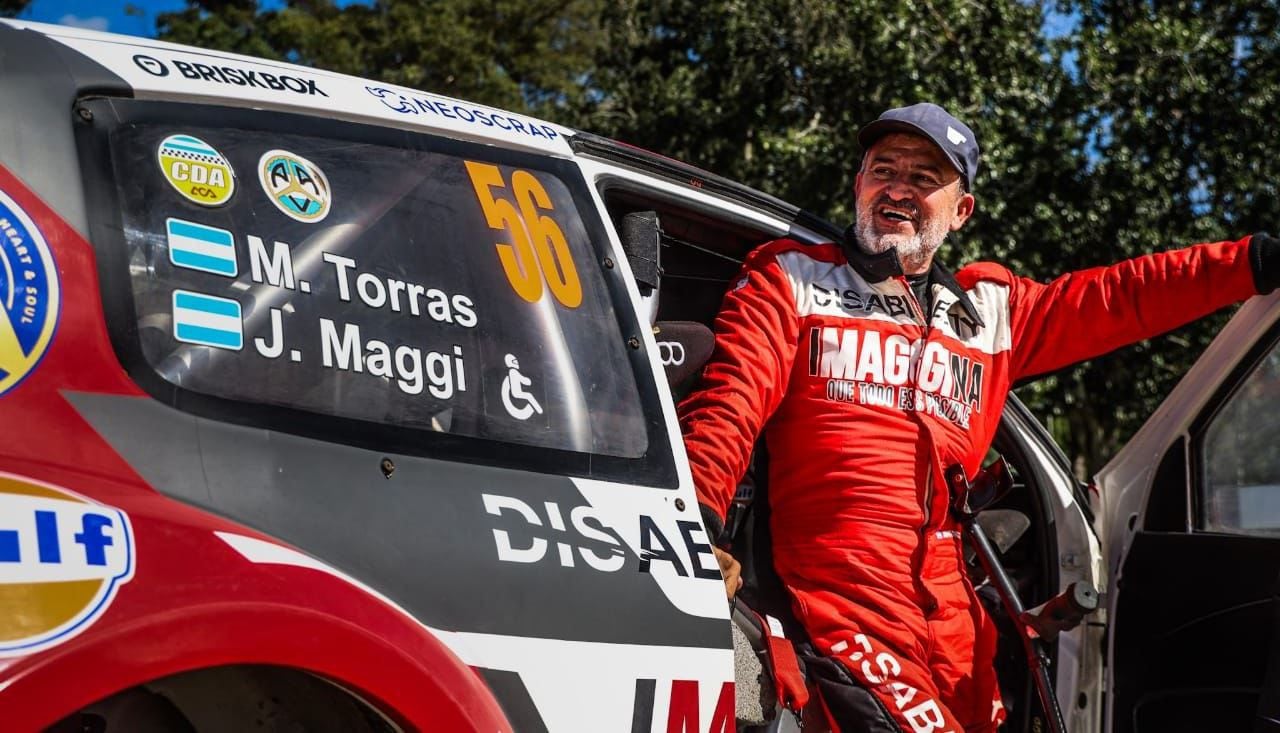 Maggi debutó con un segundo puesto en el Rally Argentino (Jean Maggi)