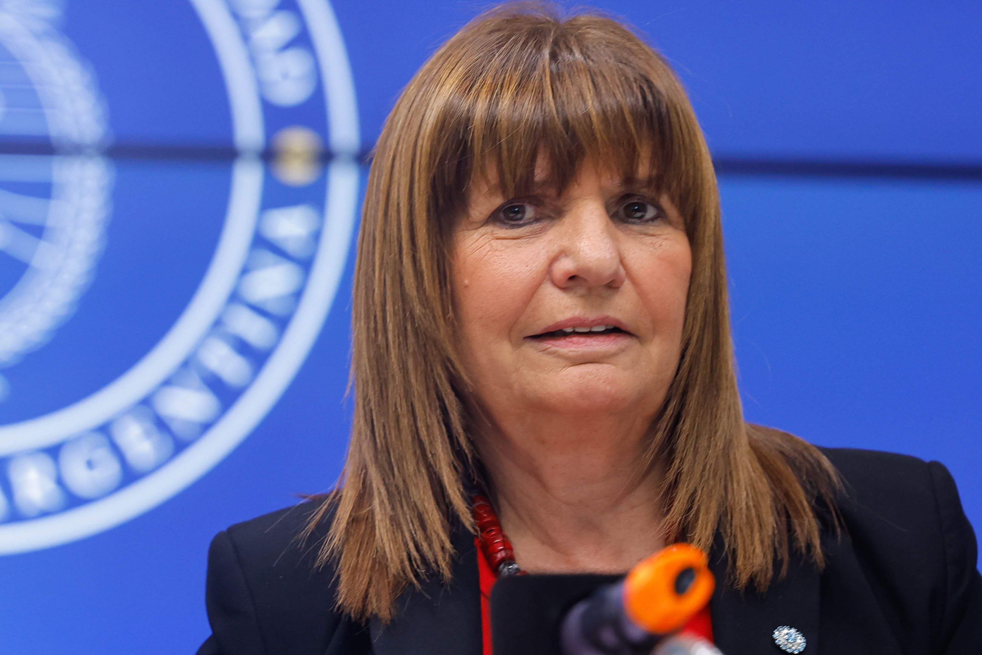 La ministra de Seguridad de la Nación, Patricia Bullrich (EFE) 