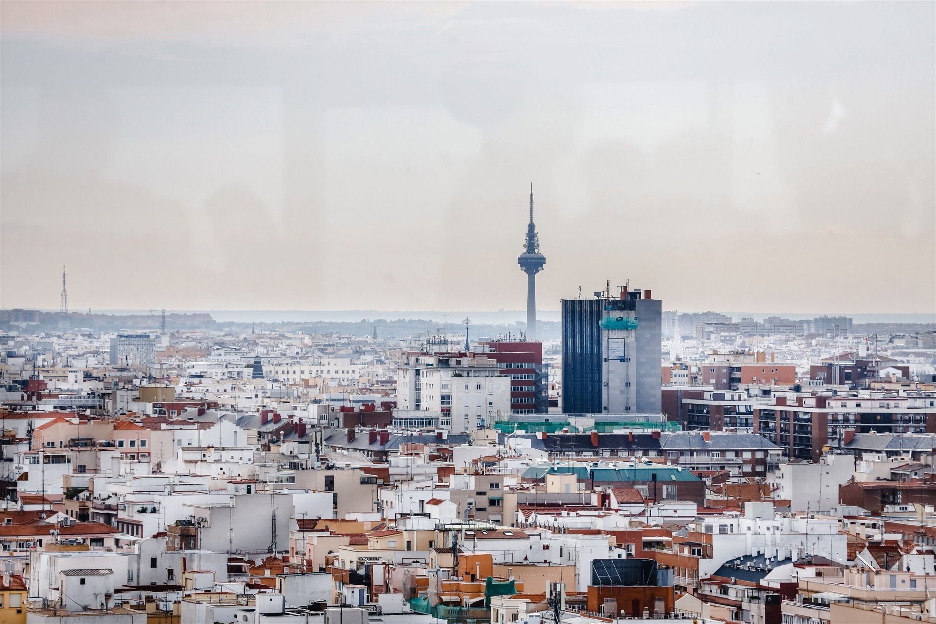 Vista panorámica de la ciudad de Madrid