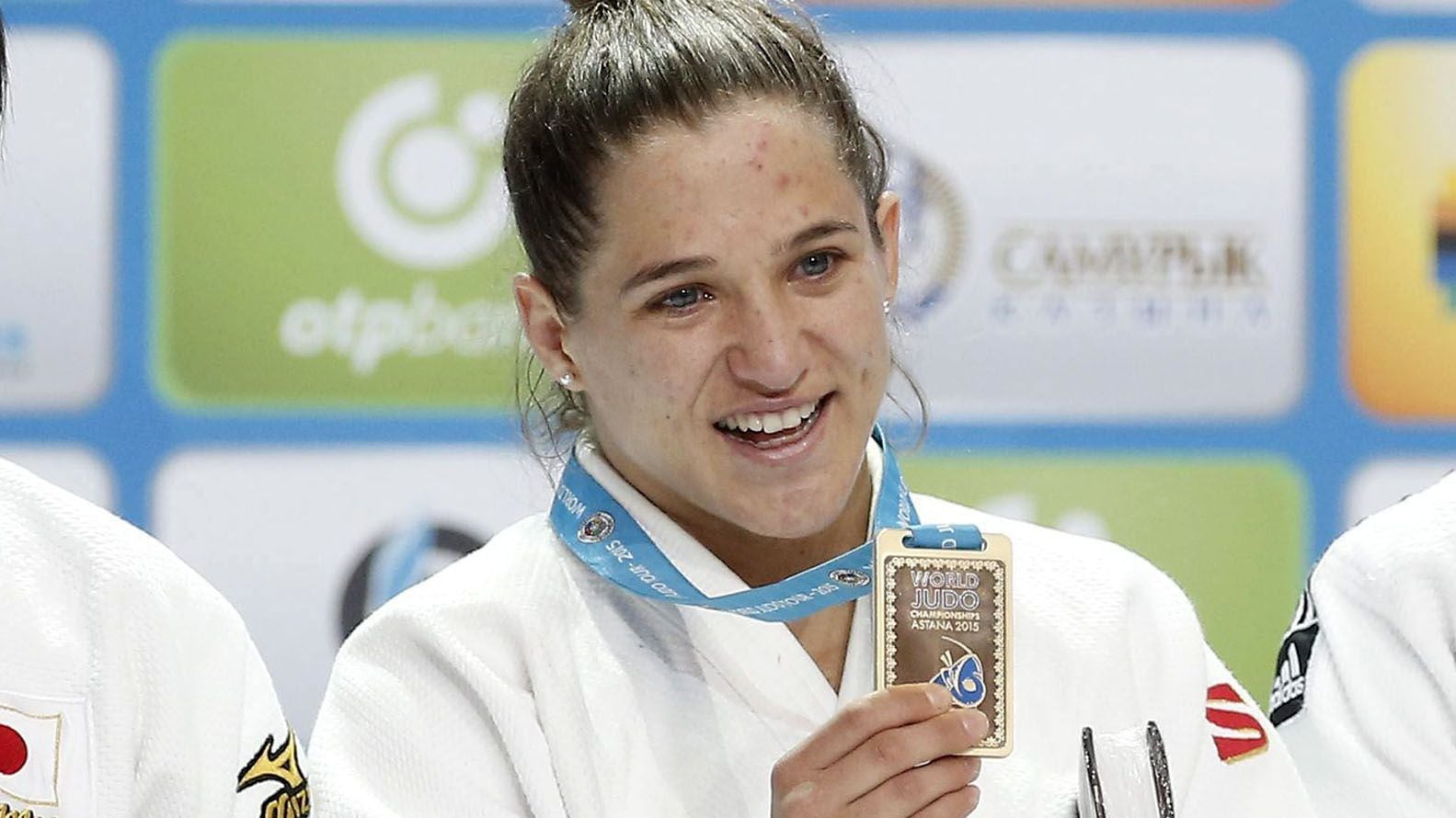 La gigante Paula Pareto, medalla de oro en judo y gran representante del deporte argentino