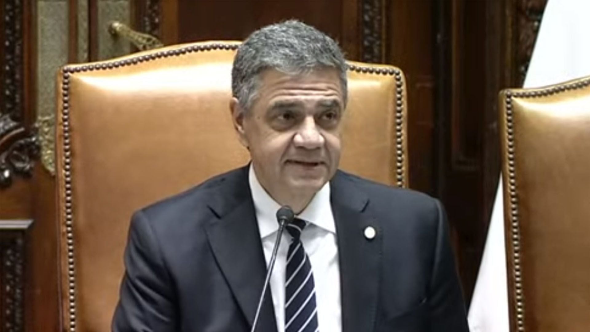 captura Jorge Macri en la legislatura porteña