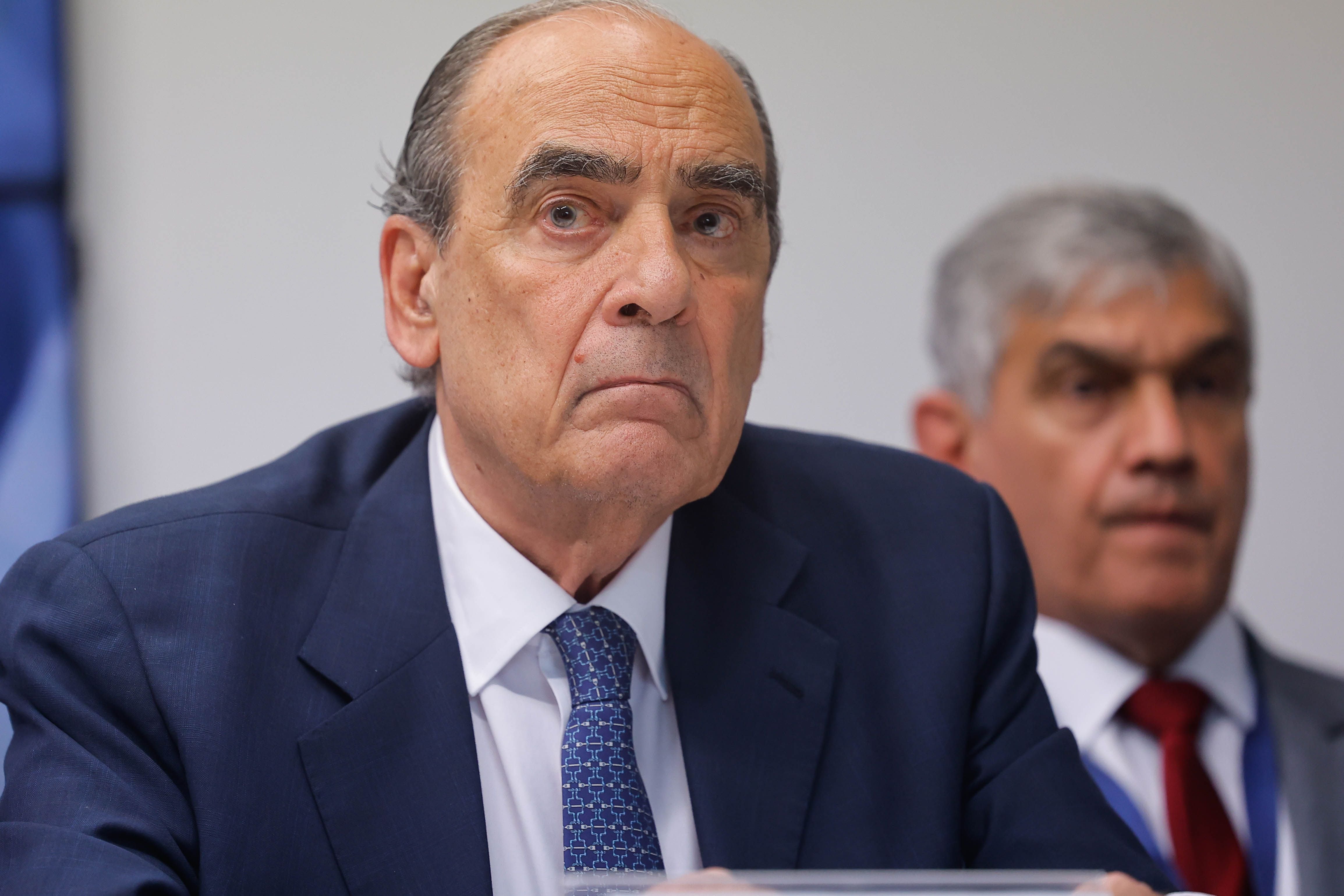 El ministro argentino del Interior, Guillermo Francos (EFE/ Juan Ignacio Roncoroni) 