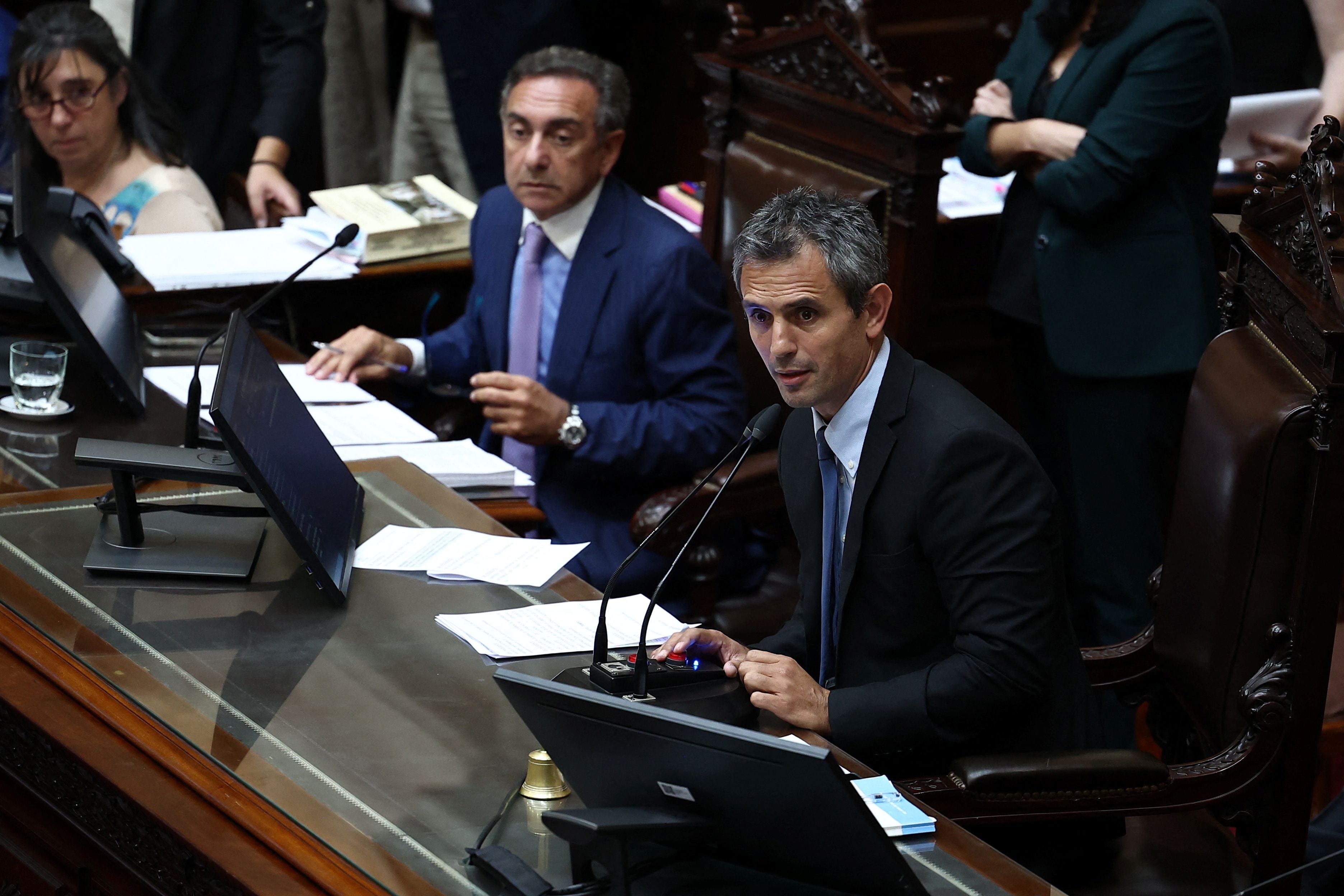 Martín Menen, presidente de Diputados (REUTERS/Agustin Marcarian)