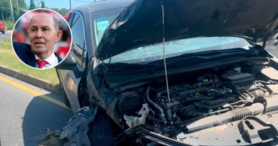 Ricardo Bochini embistió un camión en Ciudad Evita: “El auto quedó destruido”