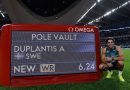 Armand Duplantis hizo historia: rompió el récord mundial de salto con garrocha por octava vez consecutiva