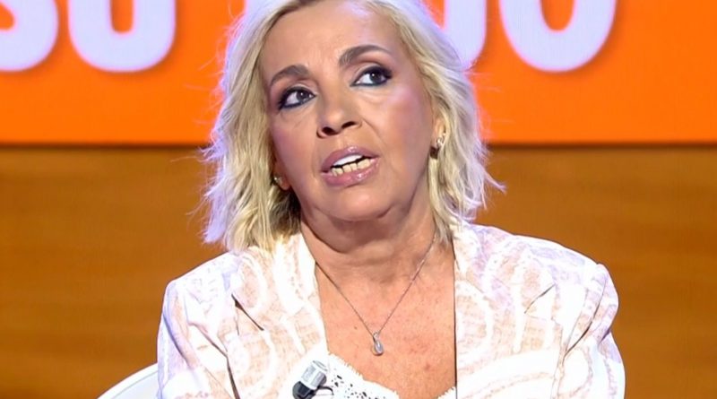 Carmen Borrego estalla ante la traición de Gustavo: «Estoy harta que se me utilice para hacerme daño»
