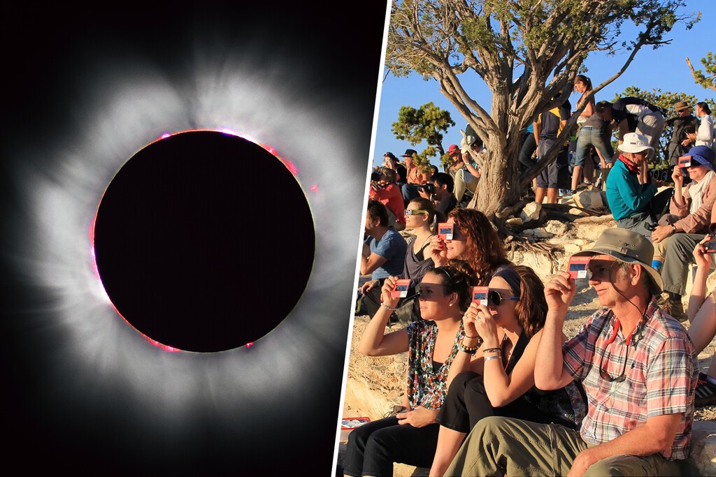 Cómo y cuándo ver el eclipse solar total del 8 de abril: el evento astronómico más importante de 2024 