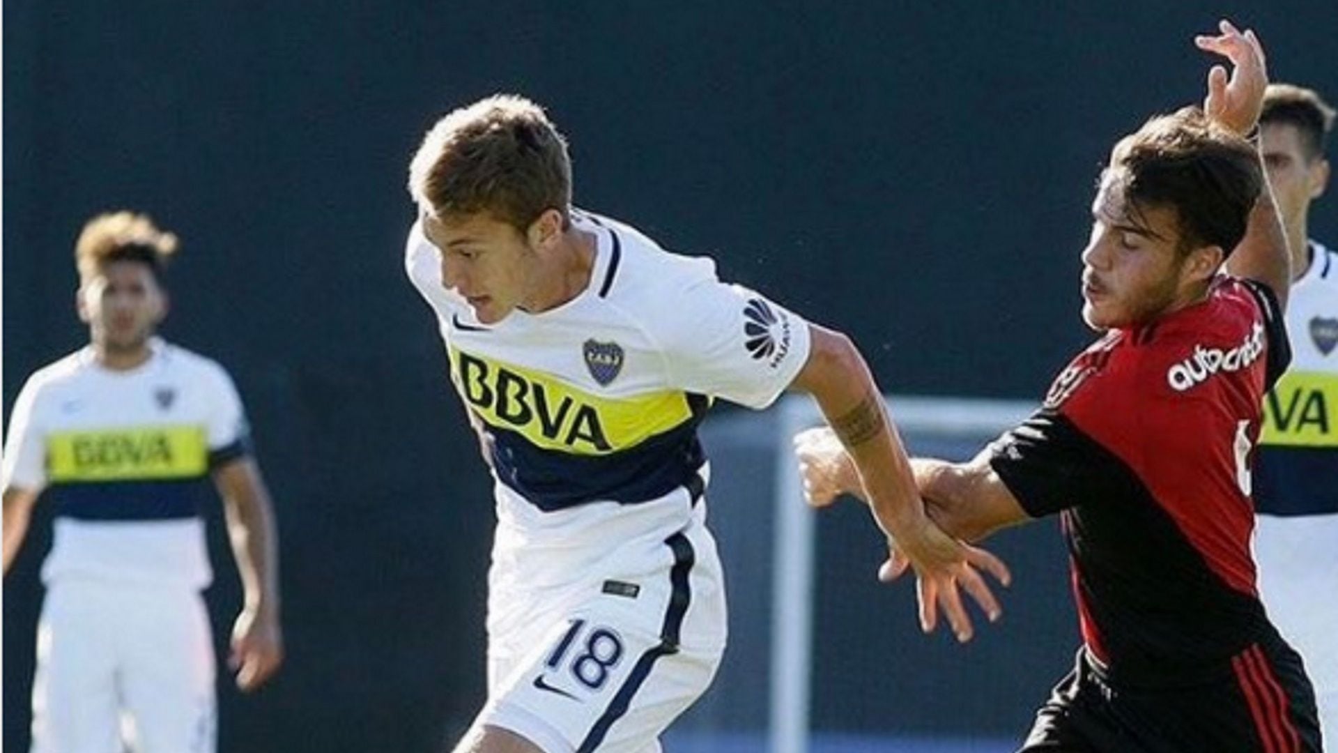 Facundo Colidio hizo buena parte de las Divisiones Inferiores con la camiseta de Boca Juniors (@facucolidio)