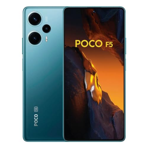 POCO F5 5G - Smartphone de 12+256GB, Pantalla de 6.67” 120Hz FHD+ POLED, Snapdragon 7+ Gen 2, Triple Camara 64MP con OIS , 5000mAh, NFC, Negro (Versión ES)