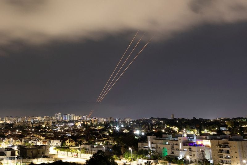 Irán lanzó más de 200 drones y misiles contra Israel (Foto: Reuters)