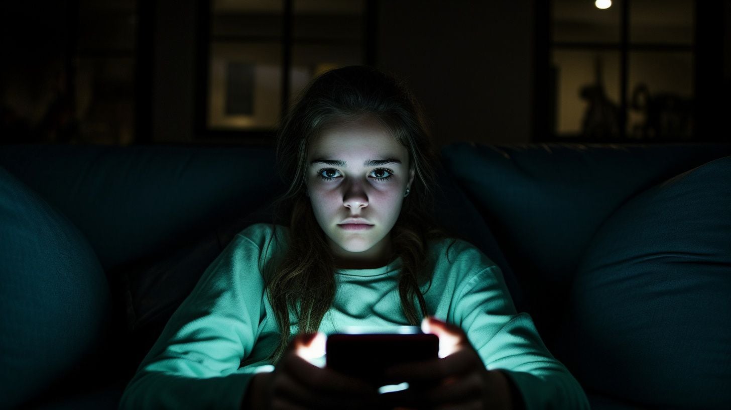 jóvenes adolescentes utilizan el celular, siendo una adicción incontenible, hiperconectividad - (Imagen Ilustrativa Infobae)