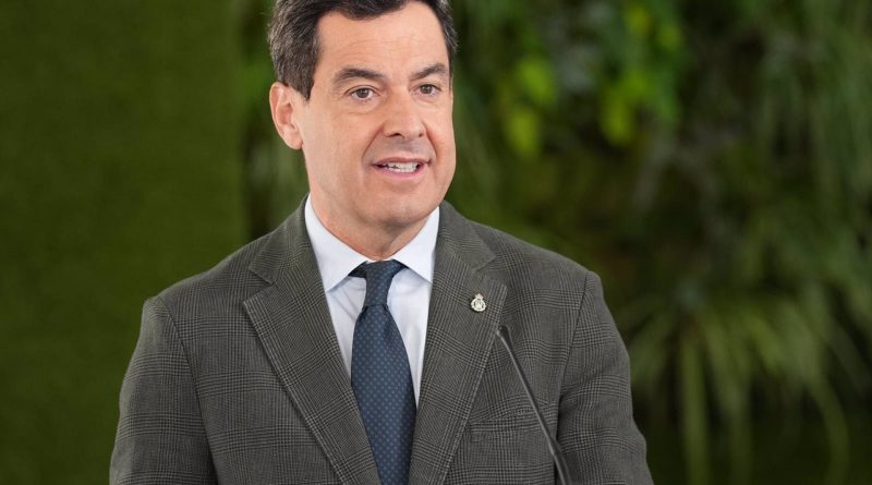 Juanma Moreno subraya que «el problema de Sánchez no se puede convertir en un problema de España»