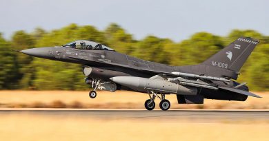 Sistema de defensa y ataque: así son los aviones F-16 que Argentina le compró a Dinamarca