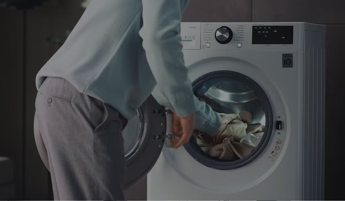 El botón secreto de las lavadoras permite limpiar el cajón para que tenga un mejor rendimiento. (LG)