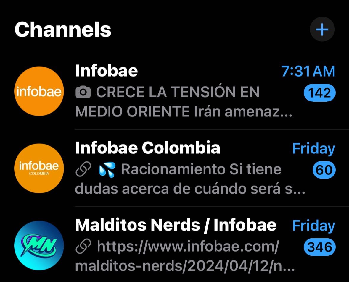 Así se ven los canales de WhatsApp con la nueva actualización. (Foto: captura WhatsApp)