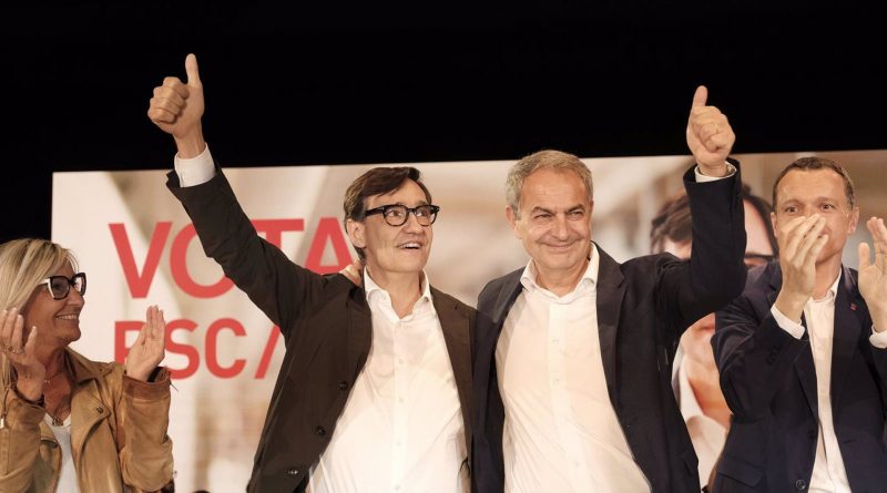 Zapatero insta a apoyar a Sánchez: «Cuanto más descalifiquen, más nos vamos a movilizar»