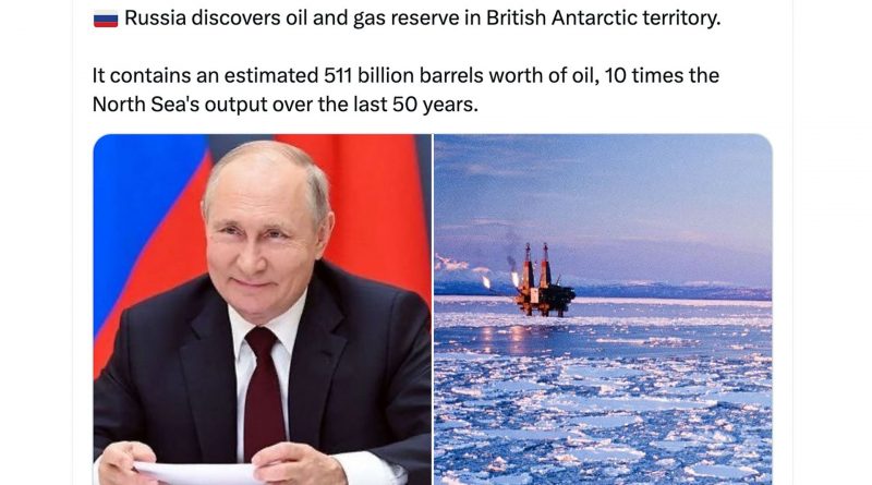 Descubrimiento de Rusia de petróleo y gas: “No se puede explorar en la Antártida”, aseguró el exembajador Diego Guelar