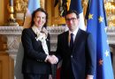 Diana Mondino se reunió con el canciller francés en busca de fortalecer la relación política y económica