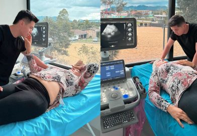 “Es real”: Alina Lozano y Jim Velásquez reconfirmaron su embarazo con su primera ecografía