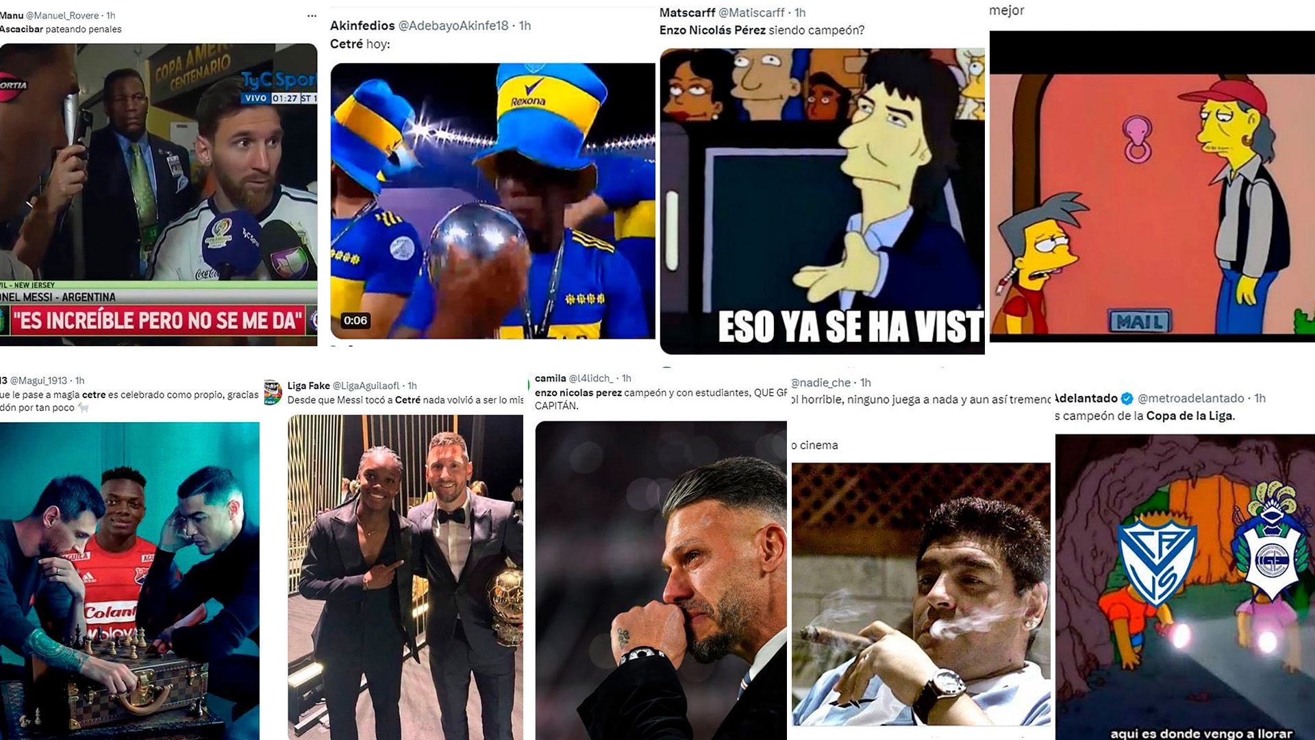 Los memes de la consagración de Estudiantes ante Vélez