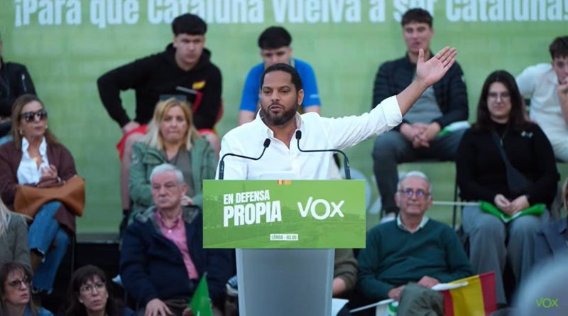 Ignacio Garriga (Vox) al PSC: «Que no cuenten con nosotros después del 12 de mayo»