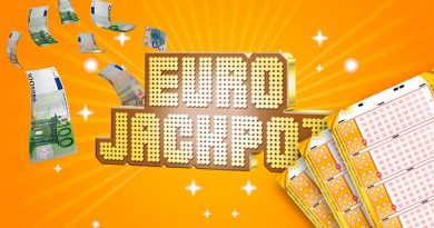 Jugada ganadora y resultado del último sorteo de Eurojackpot