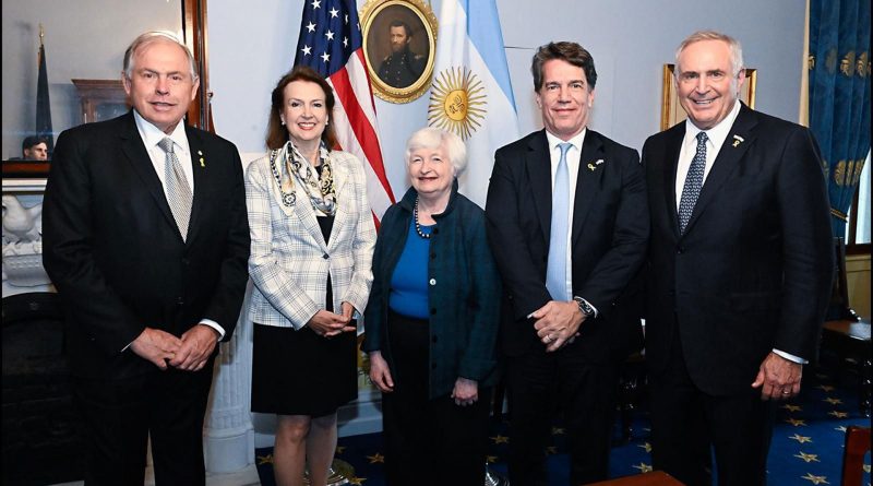 La visita de Posse y Mondino a Washington abrió una nueva era en las relaciones de Argentina con EEUU