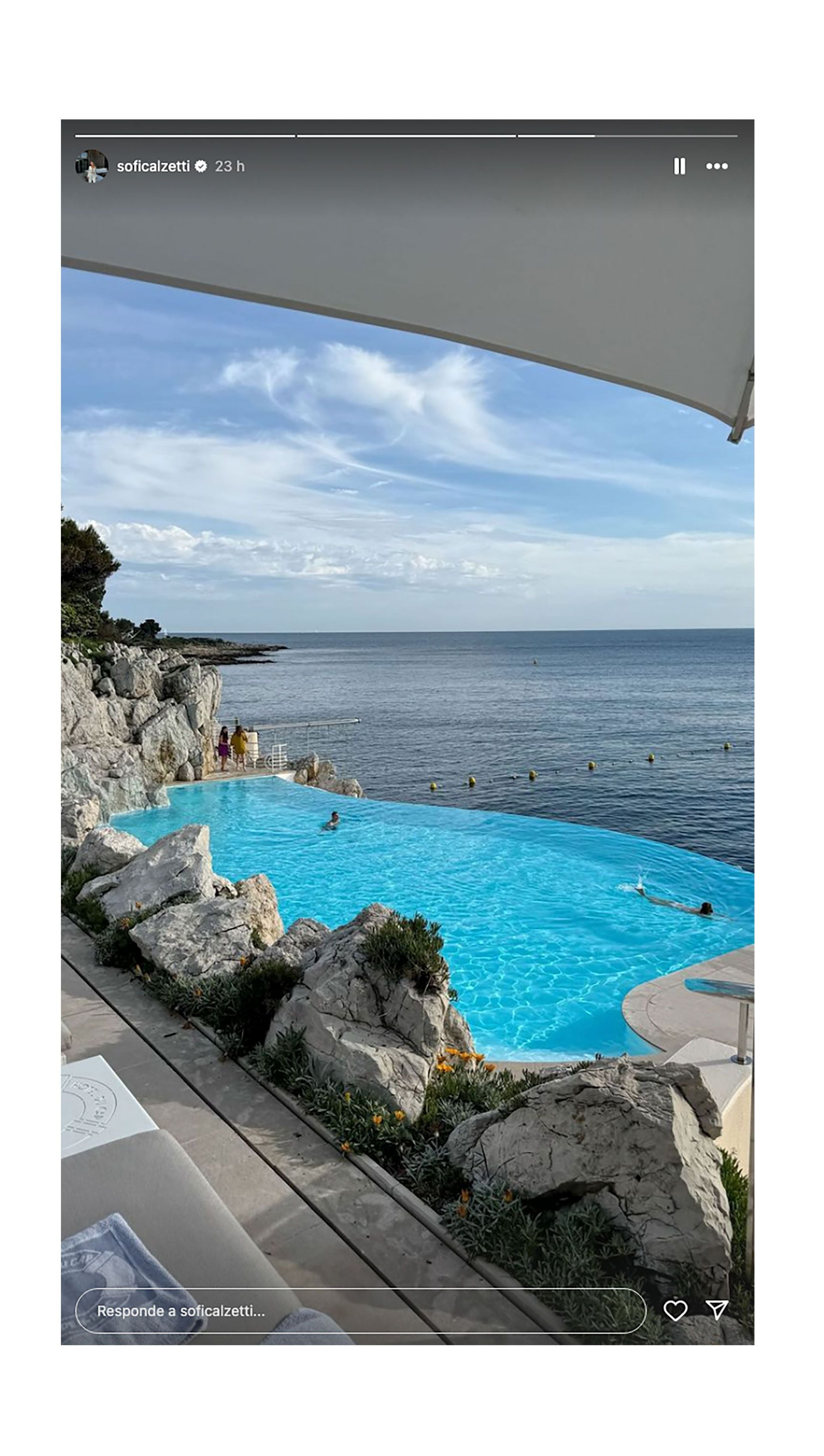 El lujoso hotel de la Costa Azul francesa donde se hospedó el Kun Agüero