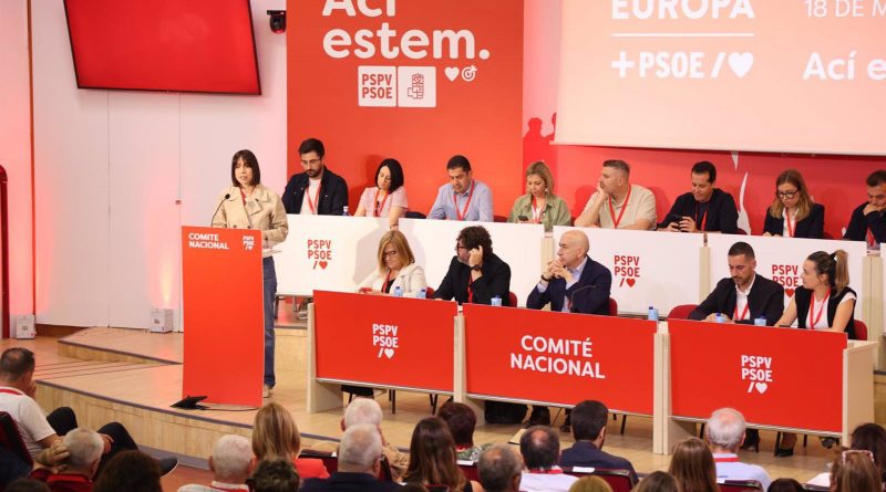 Morant reivindica al PSOE como «único voto útil» en las europeas frente a la «normalización del fascismo»