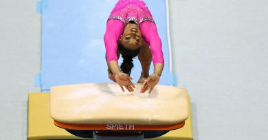 Simone Biles volvió a competir camino a los Juegos Olímpicos: repitió el espectacular salto que lleva su nombre para ganar un torneo