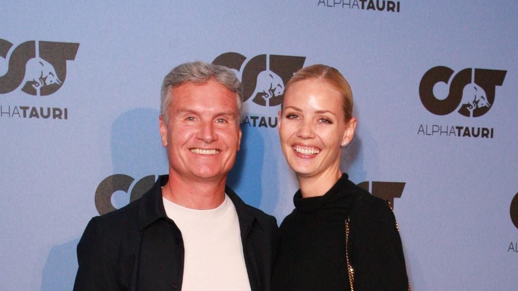 David Coulthard y Sigrid Silversand