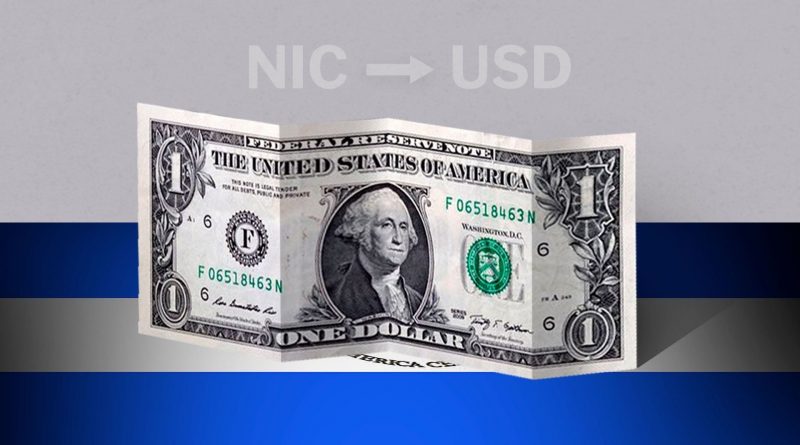 Valor de cierre del dólar en Nicaragua este 16 de mayo de USD a NIO