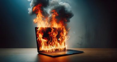 Cuidado, tu computador puede incendiarse en casa: Cómo evitarlo